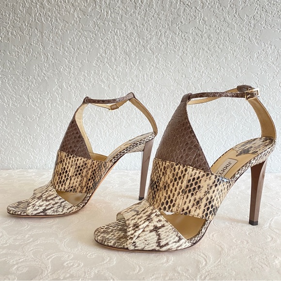 Jimmy Choo Python Sandals - Picture 5 of 9